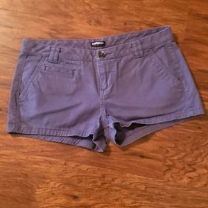 Express Blue shorts